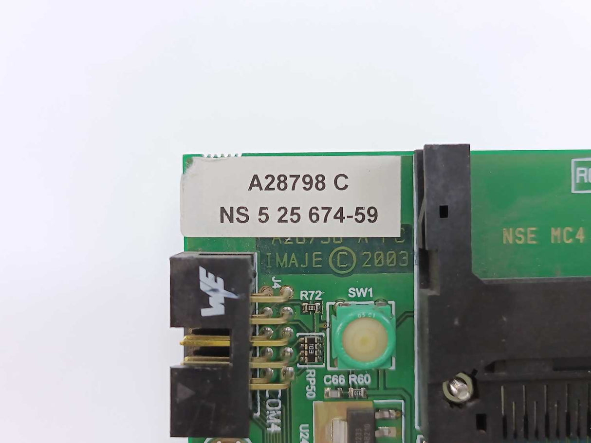 MARKEM IMAJE A28798 C Inkjet Printer User Interface Display Control Motherboard