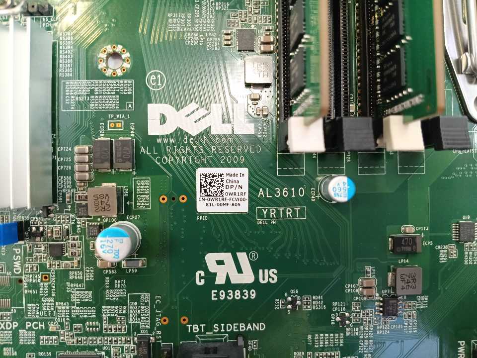 Dell CN-0WR1RF Precision Tower 5810 (T5810) Workstation Motherboard
