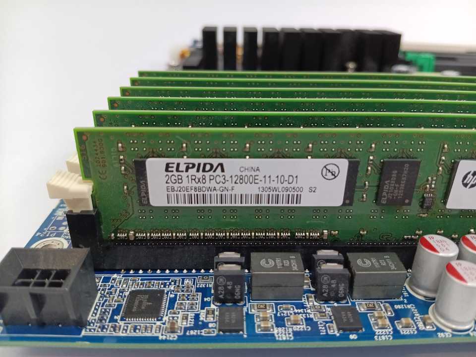 HP 591182-001 Z800 Workstation Motherboard