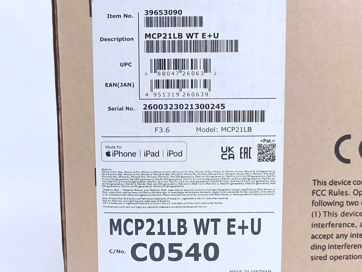 Star Micronics MCP21LB WT mC-Print2, Thermal Receipt Printer