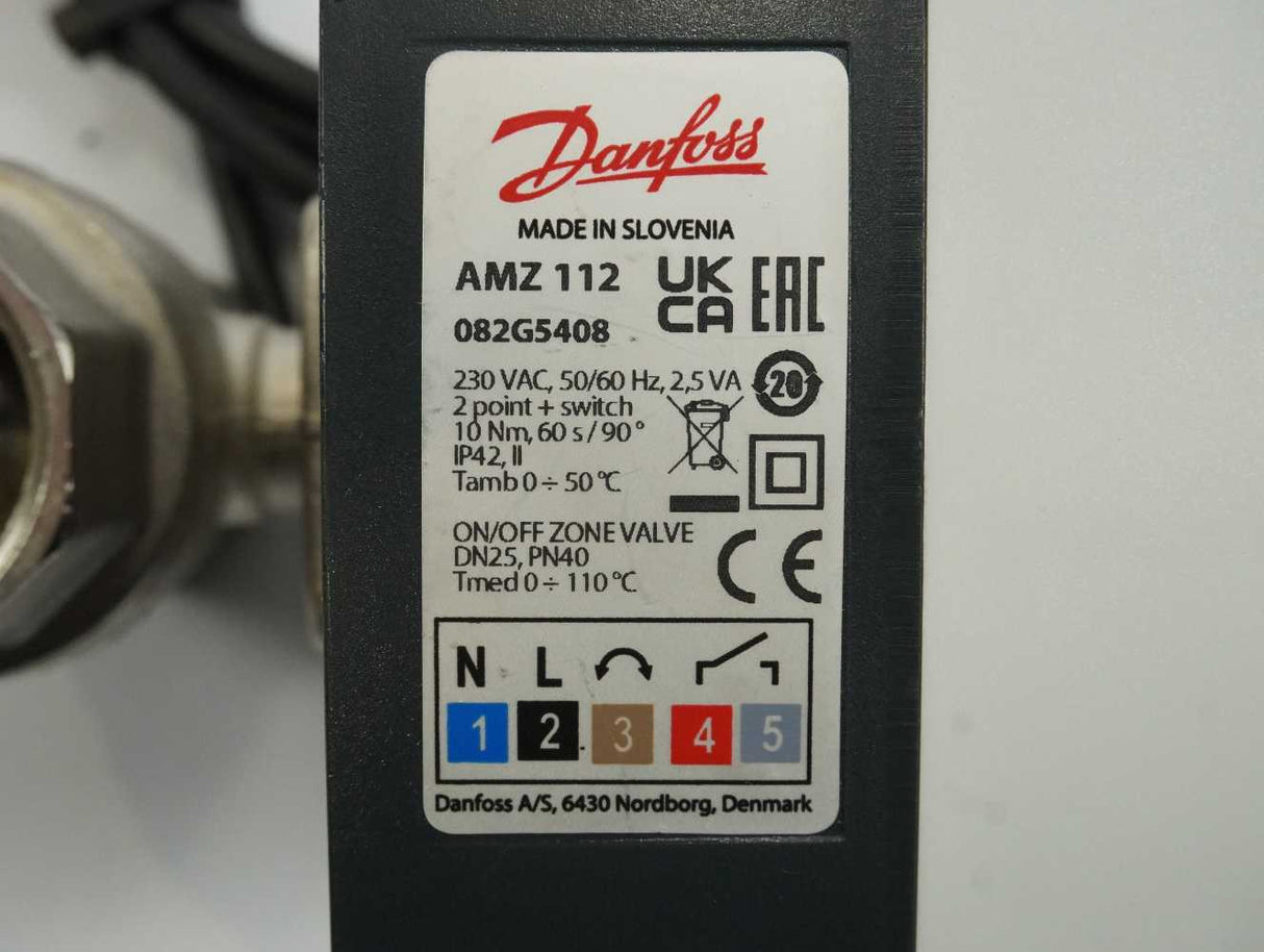 Danfoss 082G5408 461090308 AMZ 112 ON/OFF Zone Valve Actuator