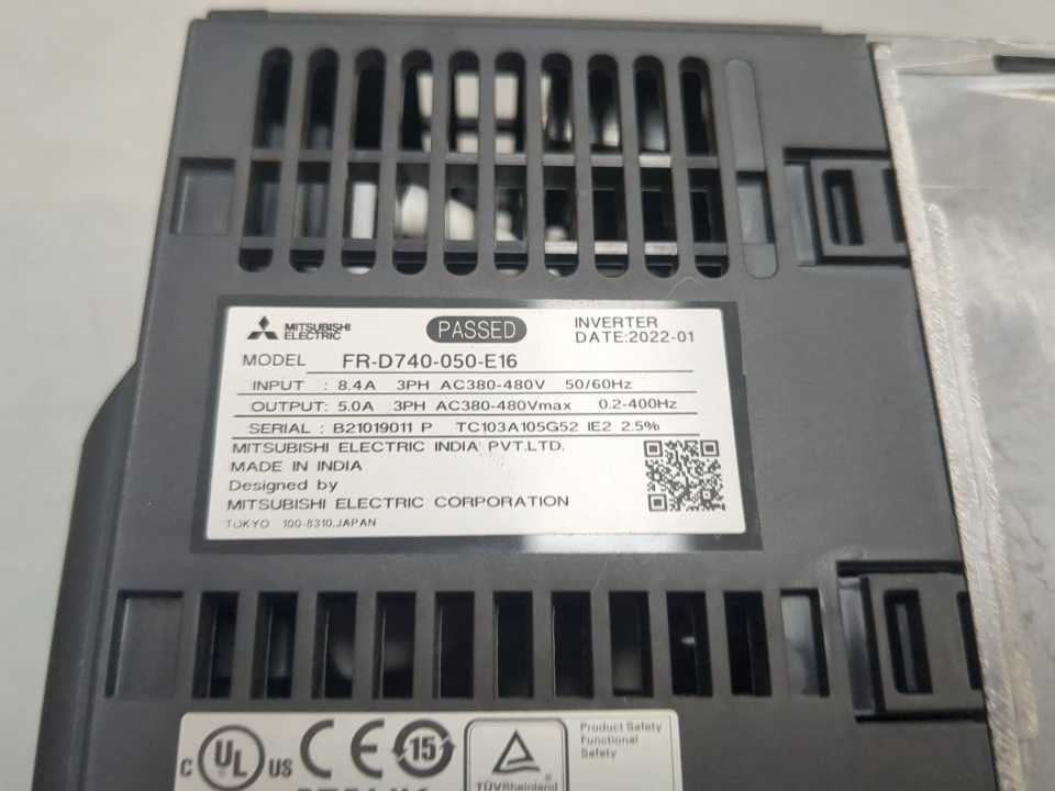 Mitsubishi FR-D740-050-E16 Inverter