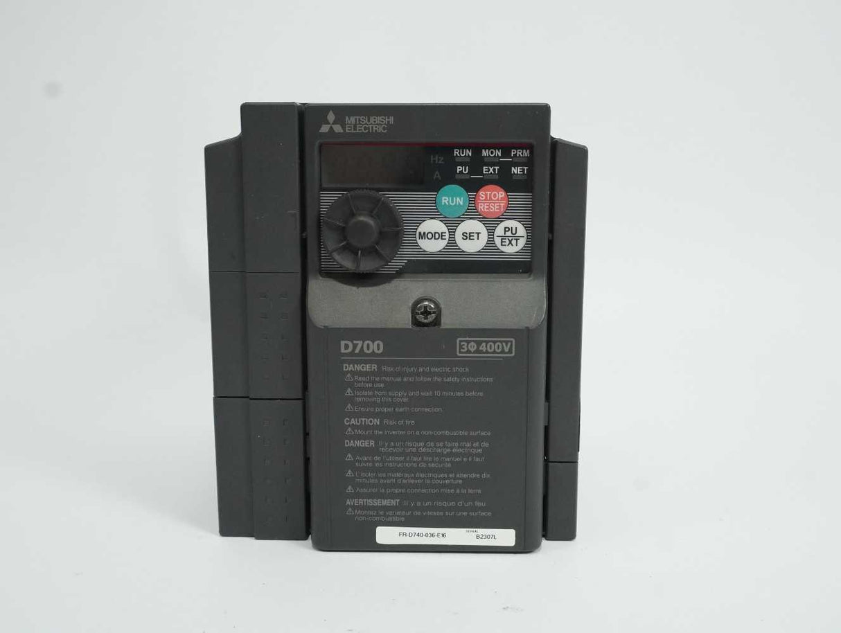 Mitsubishi FR-D740-036-E16 Inverter