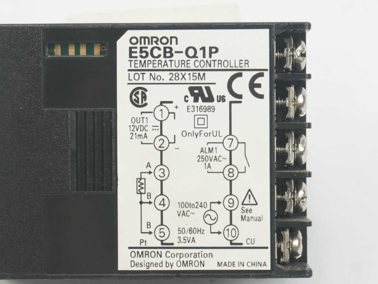 OMRON E5CB-Q1P AC100-240 Panel-Mount PID Digital Temperature Controller