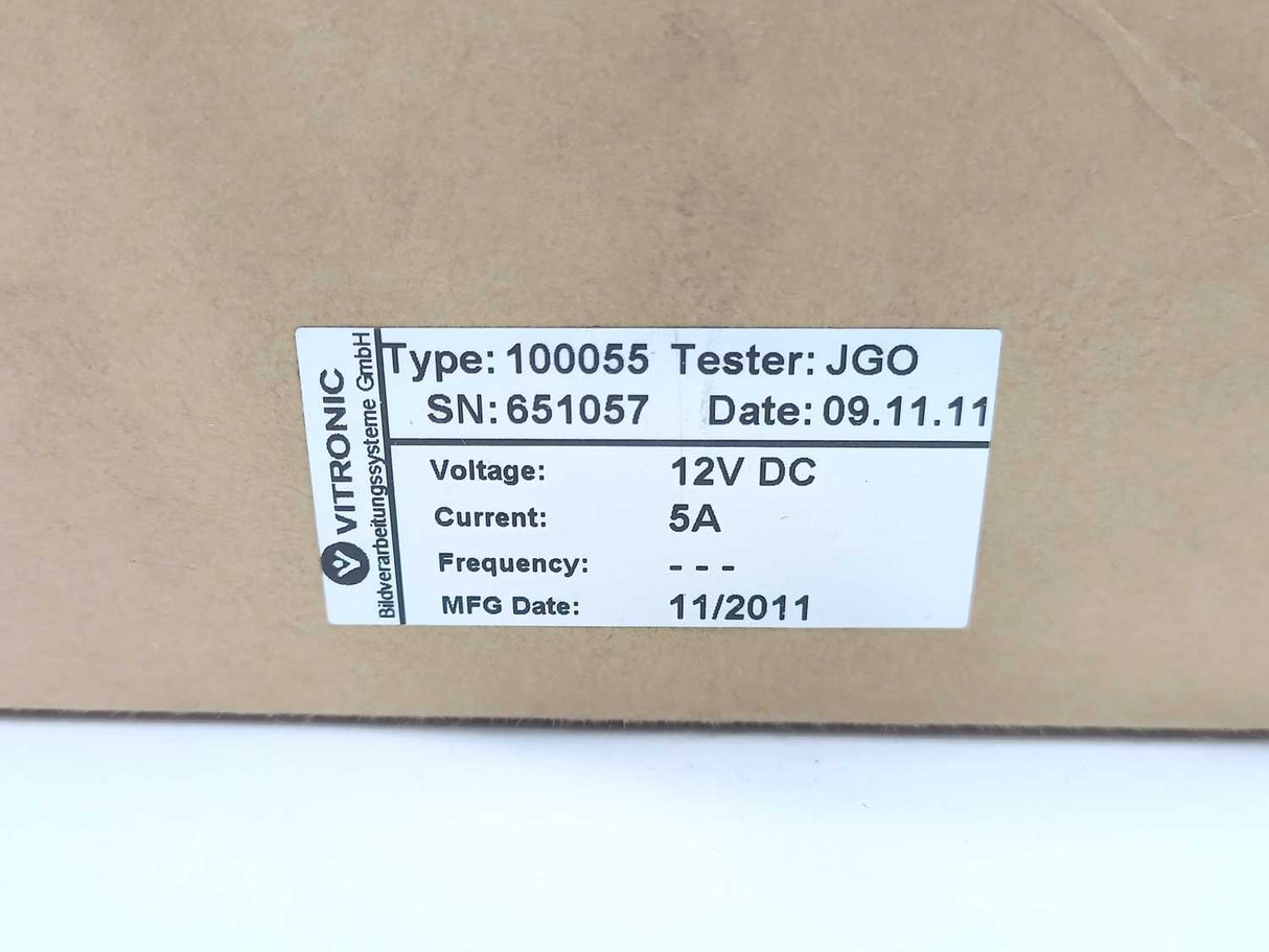 Vitronic 100055 Vision Control Box