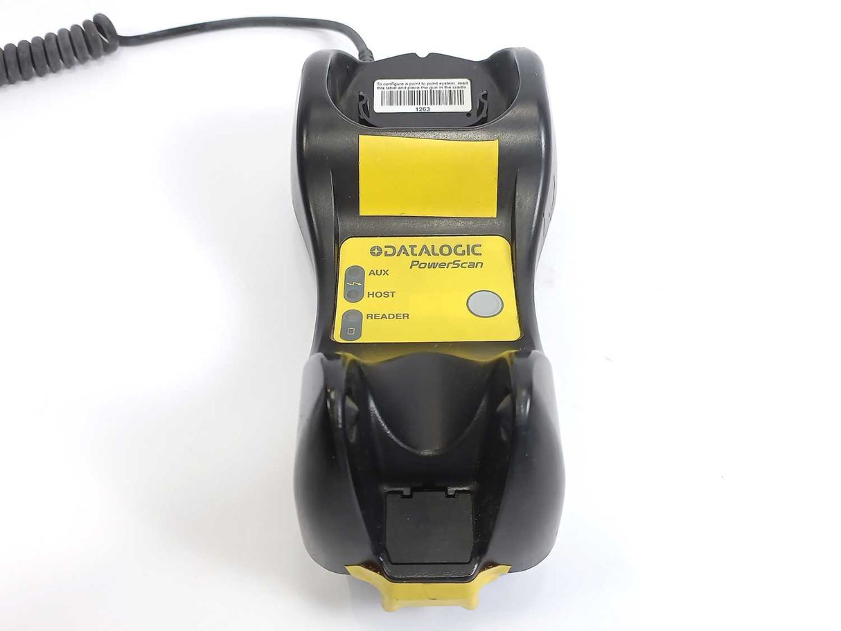 Datalogic BC-8030 + POWER8CAN M8300 Barcode Scanner+Base Charger