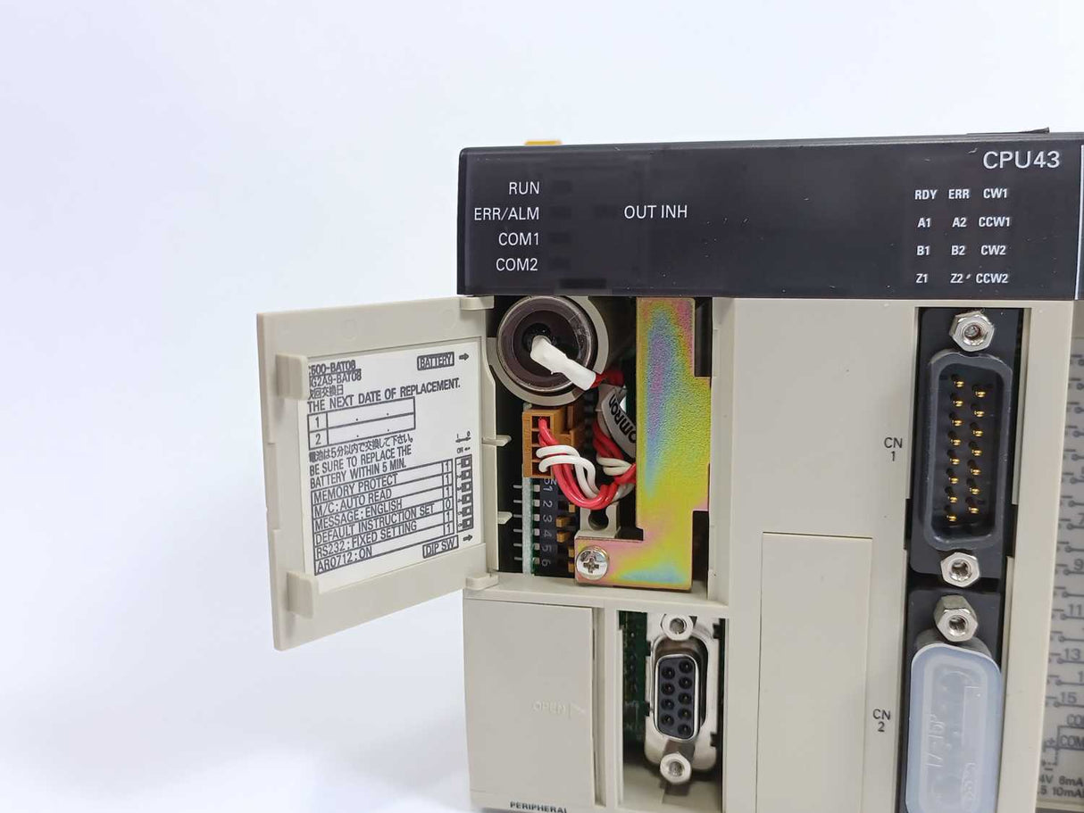 OMRON CQM1-CPU43-E Programmable Controller CPU Unit 24VDC 10mA 16Point