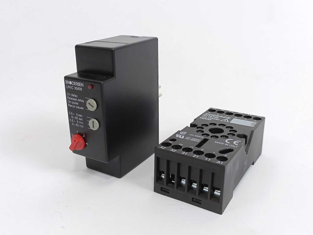 BRODERSEN UNIC XMW SPDT Multi Function Timer Relay