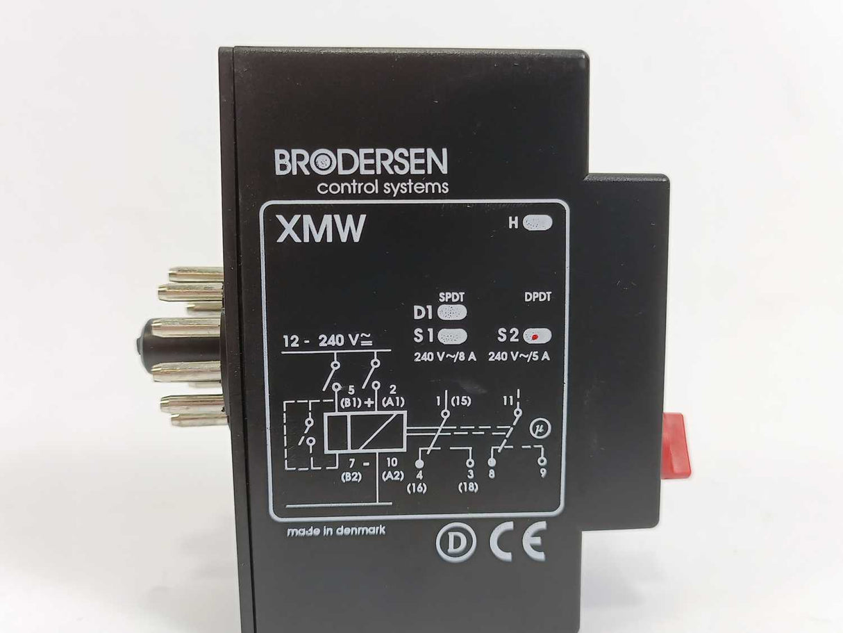 BRODERSEN UNIC XMW SPDT Multi Function Timer Relay