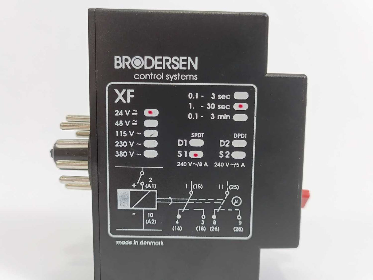 BRODERSEN Unic XF Release Delay 24V, 1-30 sec