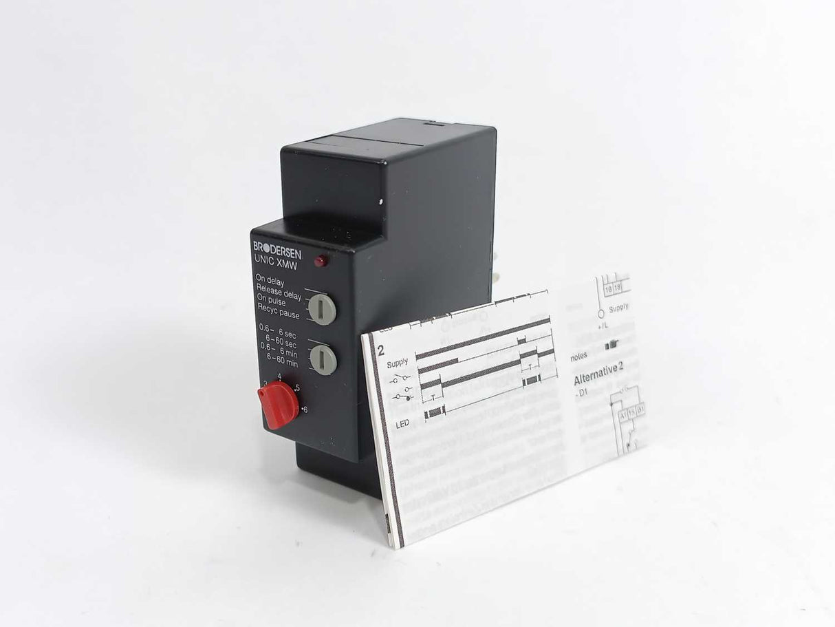 BRODERSEN UNIC XMW SPDT Multi Function Timer Relay