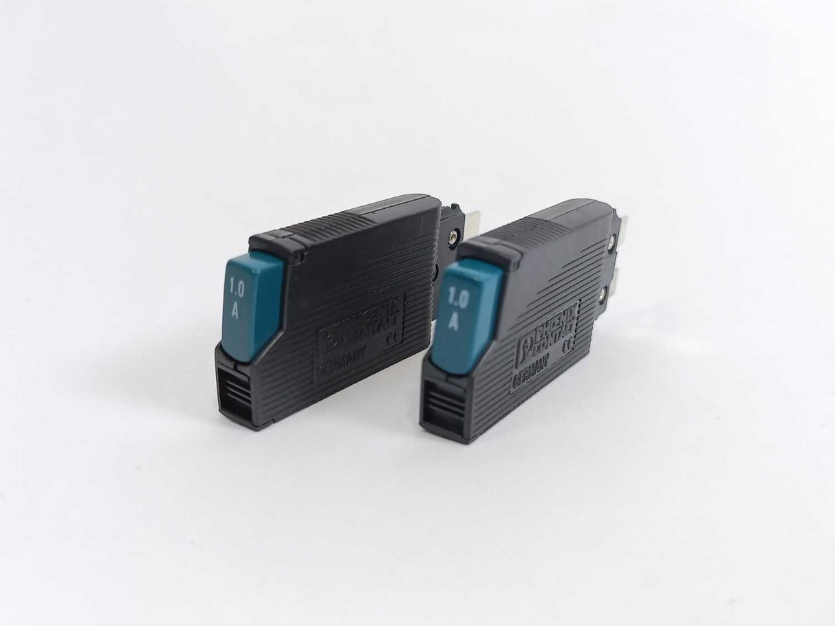Phoenix Contact 0712107 TCP 1,0A Thermal Device Circuit Breaker 2 Pcs.