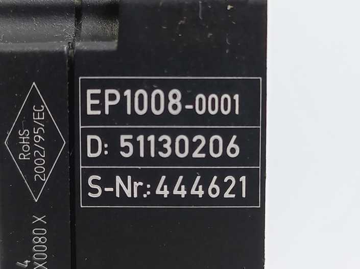 Beckhoff EP1008-0001 EtherCAT Box, 8-Channel Digital Input