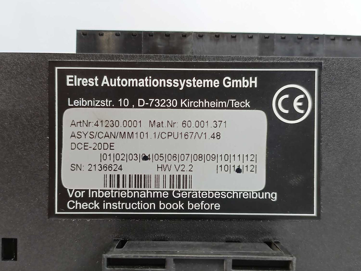 Elrest 41300.0001 Interface ASYS/CAN/MS1.1/OPTO/ML/V2.1