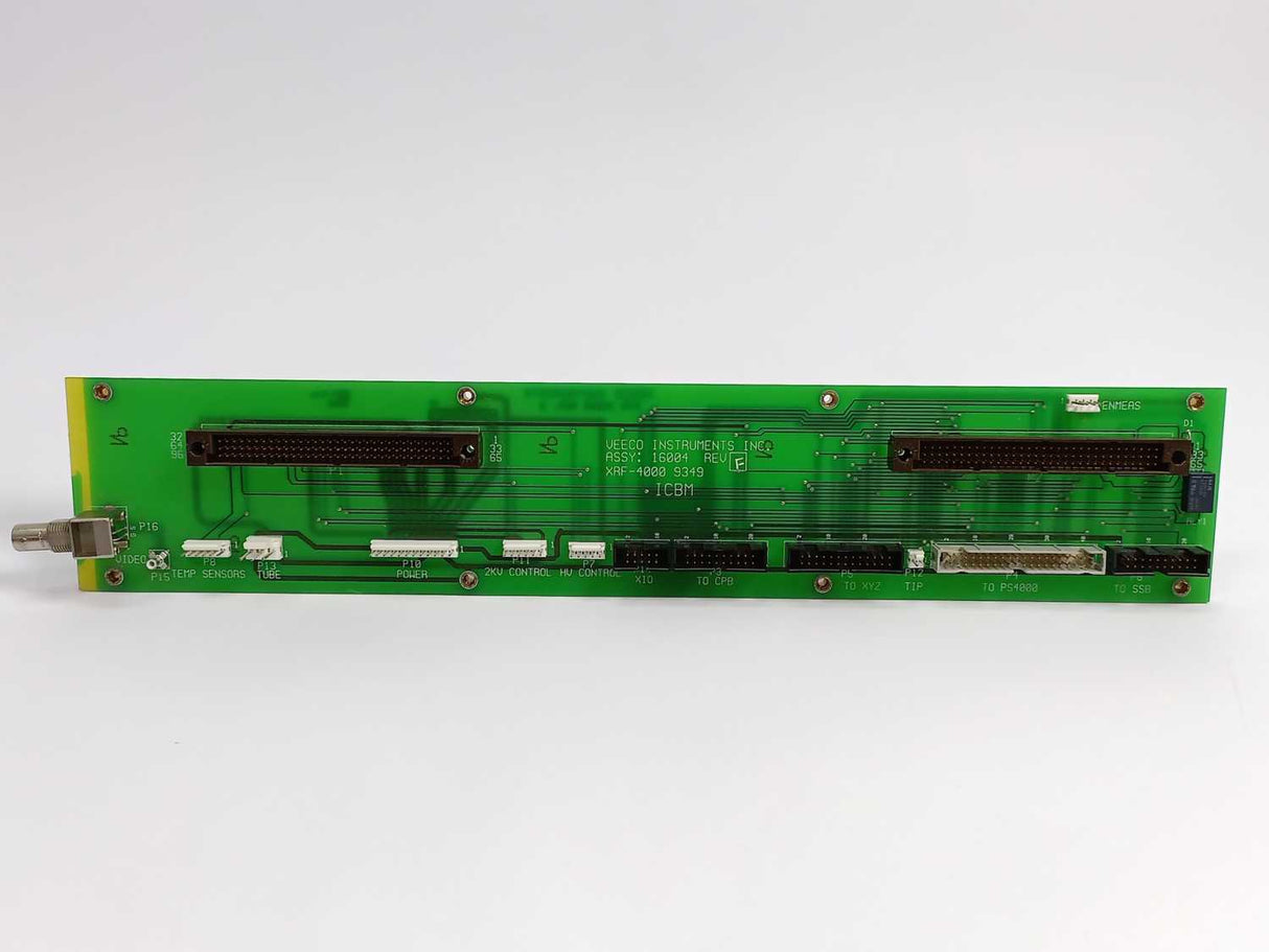 VEECO INSTRUMENTS 16004 XRF-4000 9349 ICBM Circuit Board Rev.F