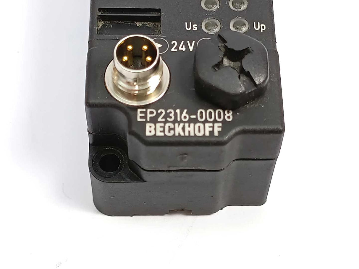 Beckhoff EP2316-0008 EtherCAT Box, 8-Channel Digital Input/Output