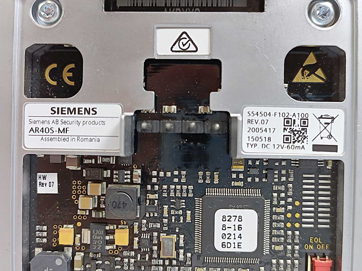Siemens S54504-F102-A100 AR40S-MF