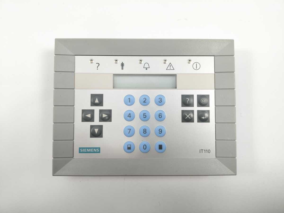 Siemens IT110 Security System Operator Panel