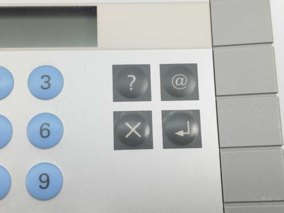 Siemens IT110 Security System Operator Panel