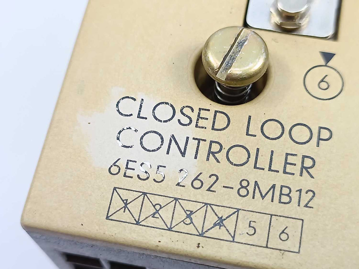 Siemens 6ES5262-8MB12 Closed Loop Controller