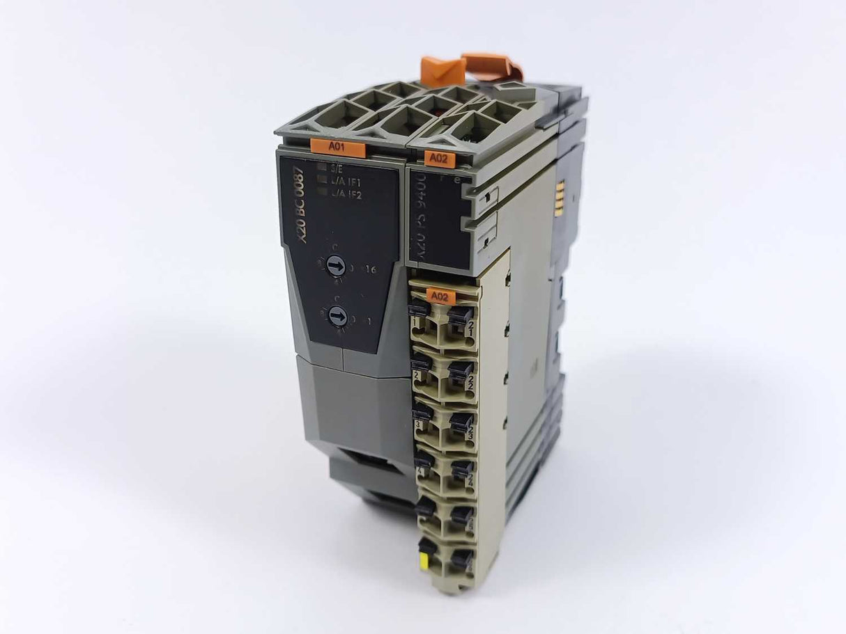 B&R X20BC0087 Rev H0 Modbus-IDA W/ X20PS9400 + X20BB80 + X20TB12