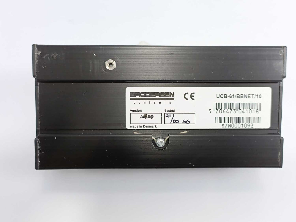 BRODERSEN UCB-61/BBNET/10 Rev.A/4.00 Backplane Bus Module TP. 9040