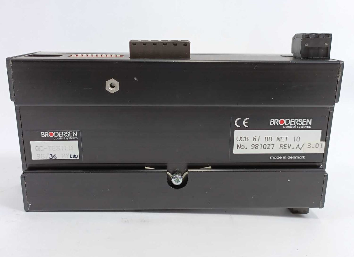 BRODERSEN UCB-61/BBNET/10 Backplane Bus Module 110-240V