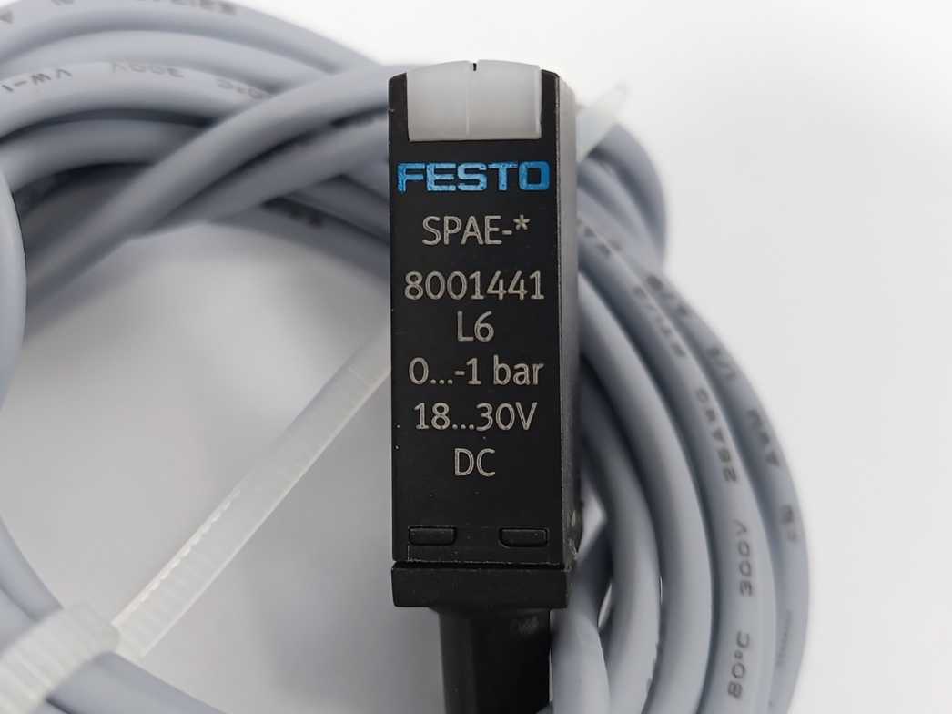 Festo 8001441 SPAE-V1R-S6-PNLK-2.5K Pressure Sensor