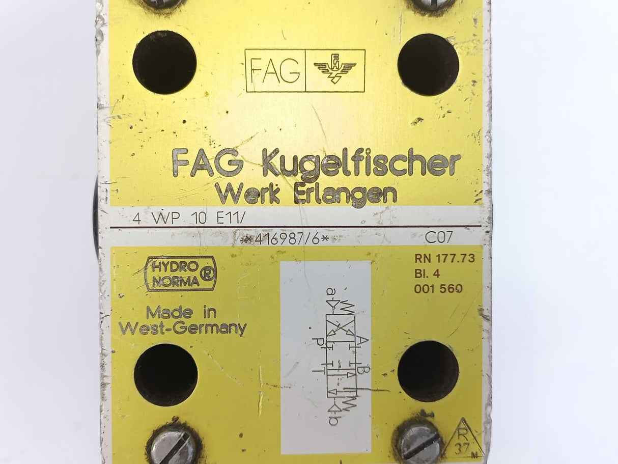 Rexroth Hydronorma 4 WP 10 E11/ Directional Valve