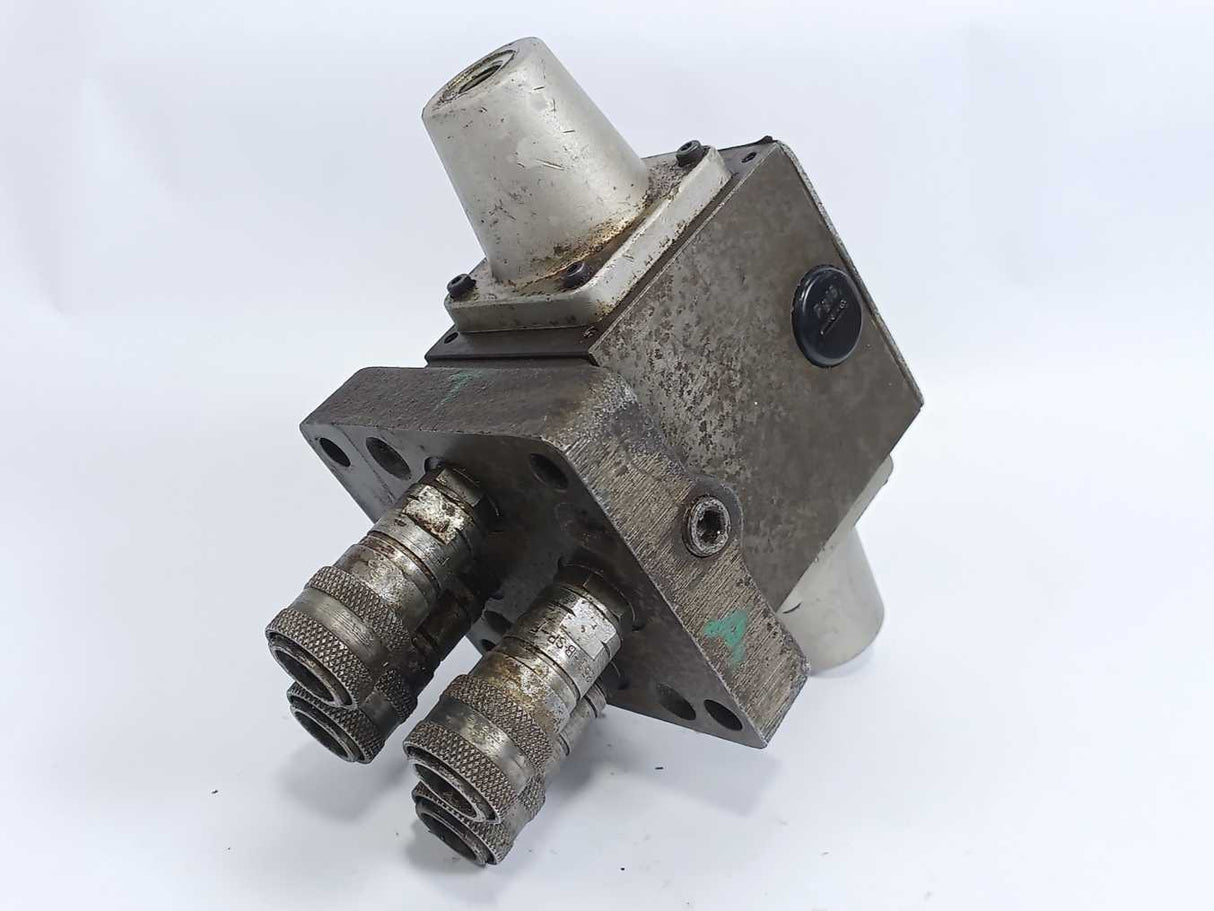 Rexroth 4 WP 10 E10 Directional Valve w/ 4x Bruning SM-251-BSP-F