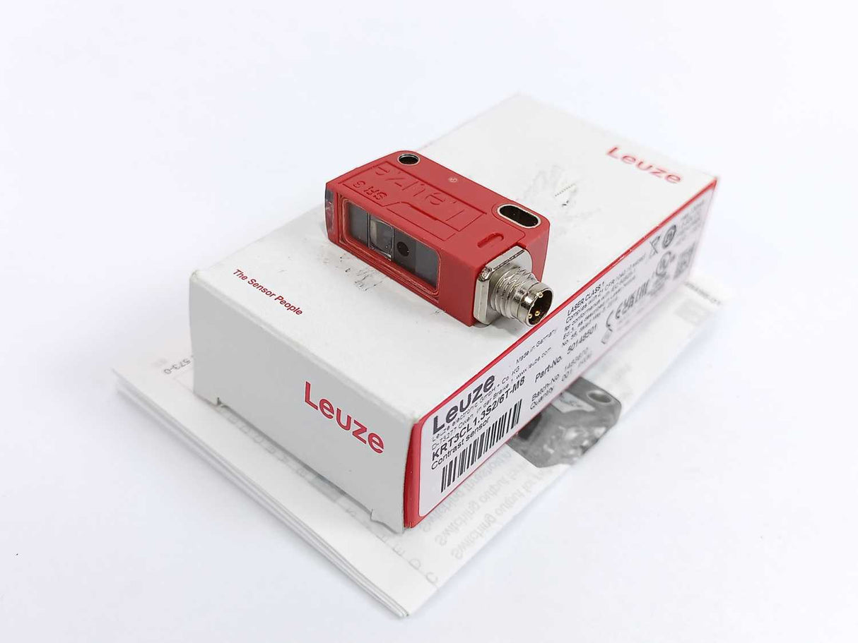 Leuze 50148501 KRT3CL1.3S2/6T-M8 Contrast Sensor