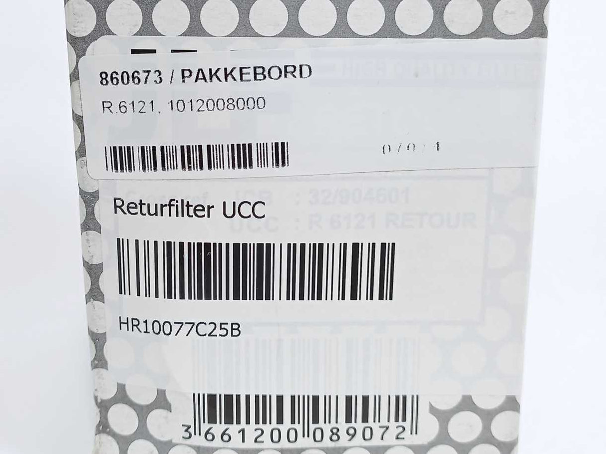 HIFI SH 76121 RETOUR Hydraulic Filter
