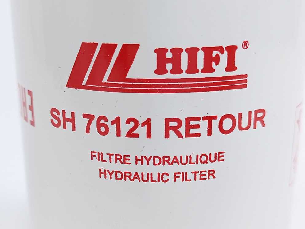 HIFI SH 76121 RETOUR Hydraulic Filter
