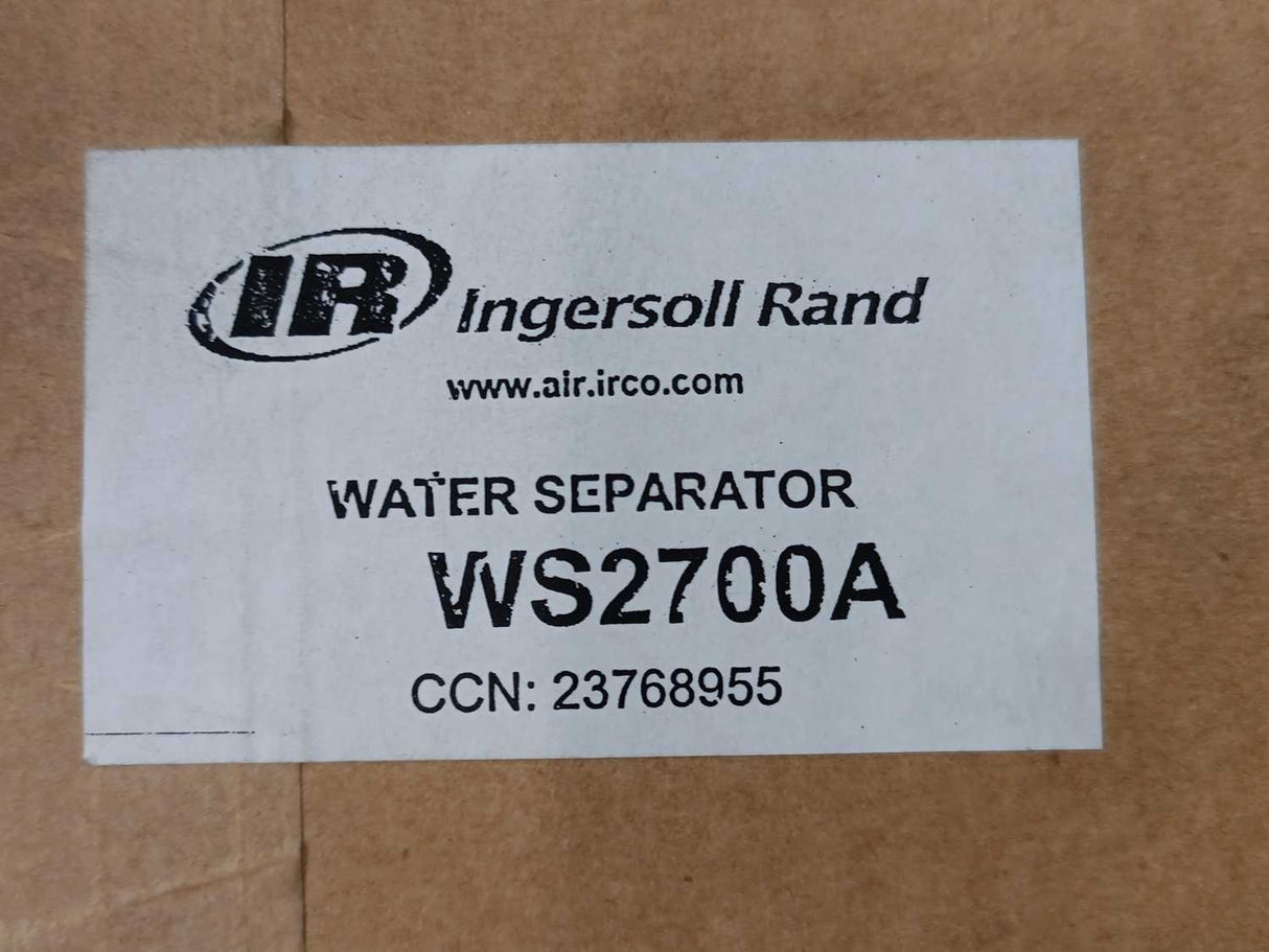 Ingersoll Rand WS2700A Water Seperator w/ SC-12M Air Compressor