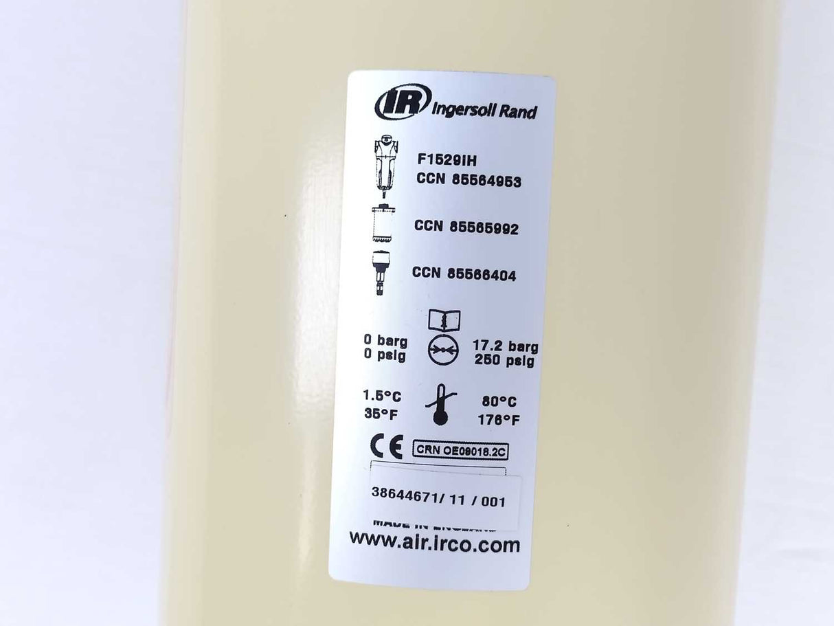Ingersoll Rand 85564953 F1529IH Compressed Air Filter