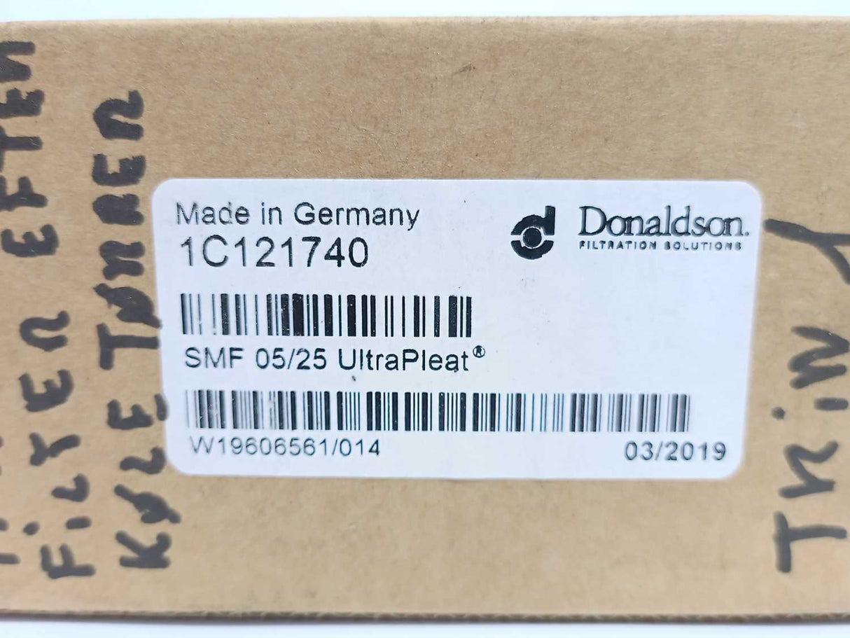 Donaldson 1C121740 Filter Element SMF 05/25 Ultrapleat