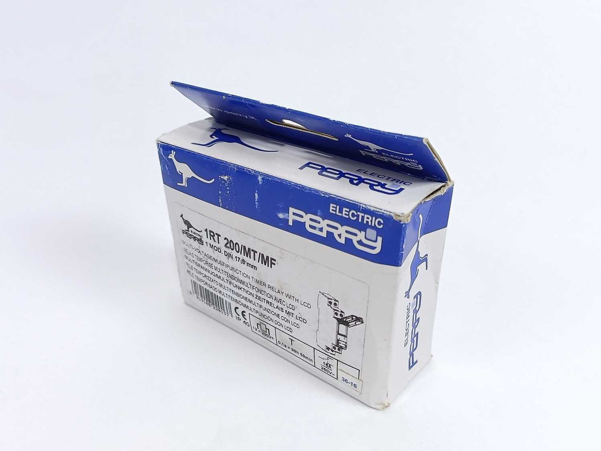 Perry Electric 1RT 200/MT/MF Multifunction, Multi-Voltage Timer Relay