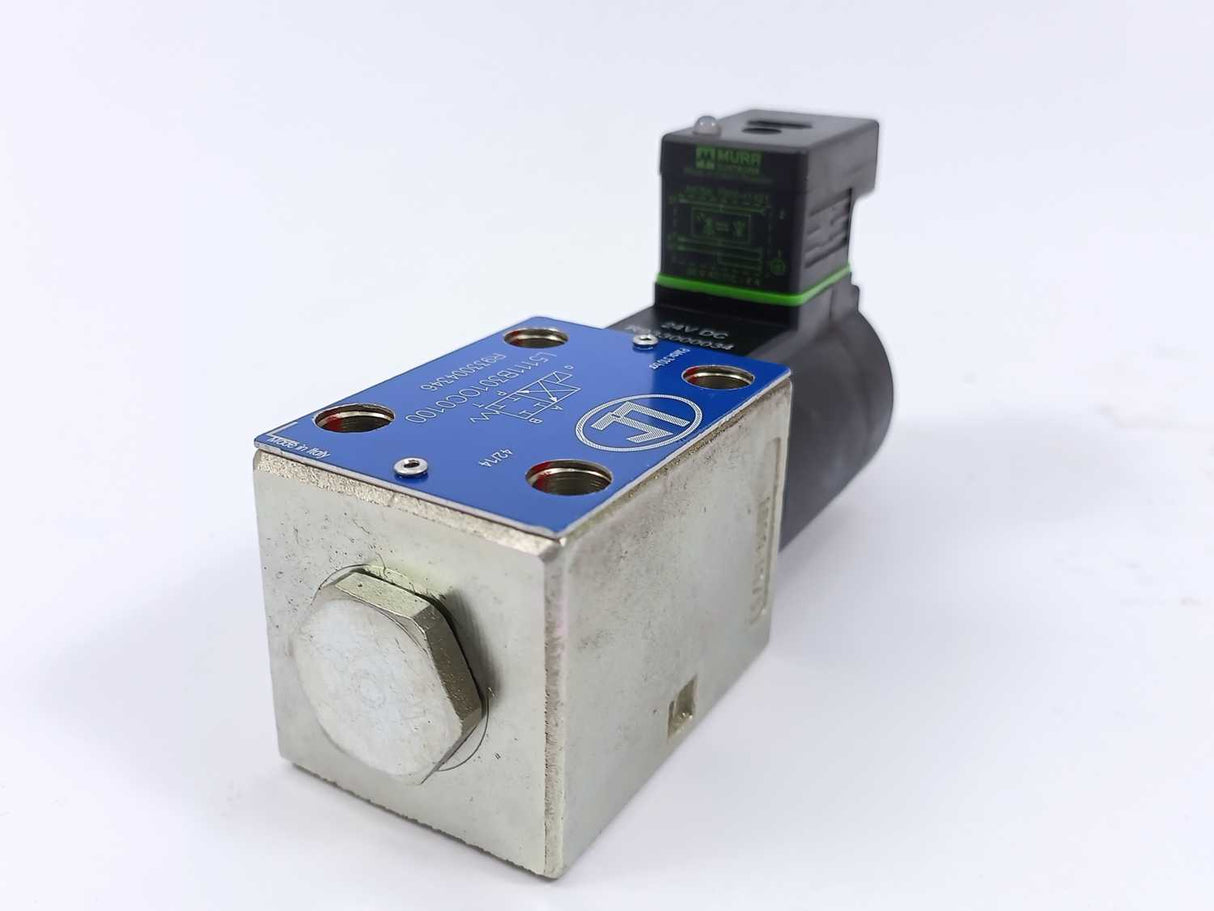 Bosch / Rexroth R933004346 L5111B301OC0100 Valve w/ MURR Elektronik 7000-41421