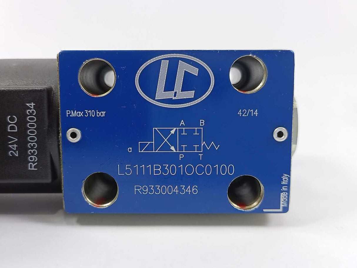 Bosch / Rexroth R933004346 L5111B301OC0100 Valve w/ MURR Elektronik 7000-41421