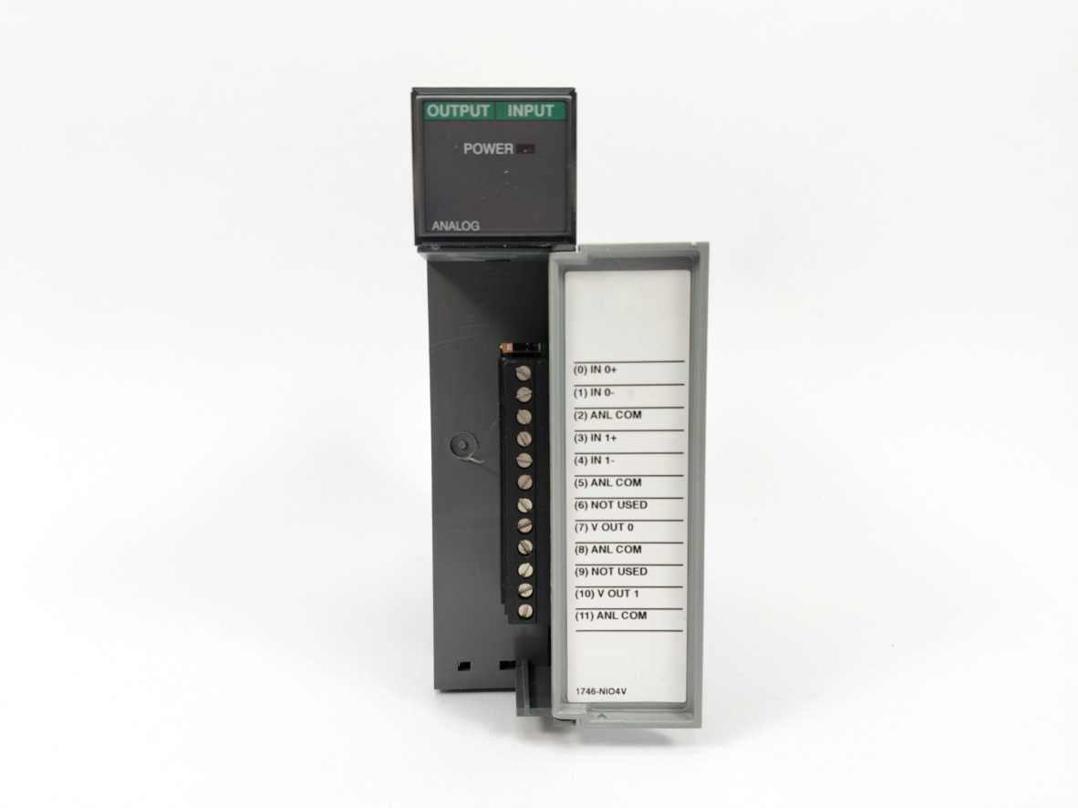 AB 1746-NI04V Ser.A, SLC™ 500 4-Channel Analog I/O Modules
