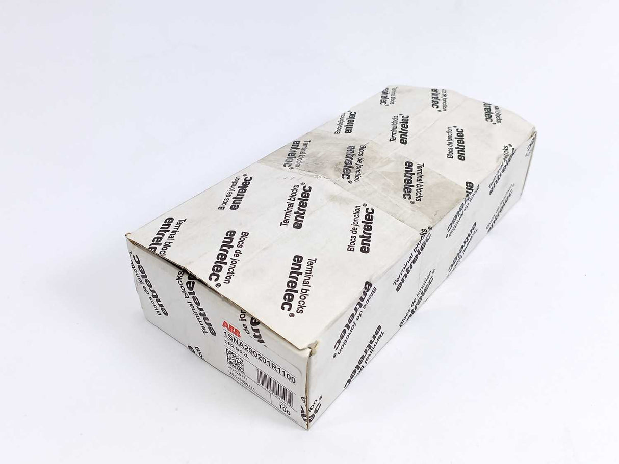 ABB 1SNA290201R1100 DR2.5/5.2L Spring Terminal Blocks, Batch of 89 pcs.