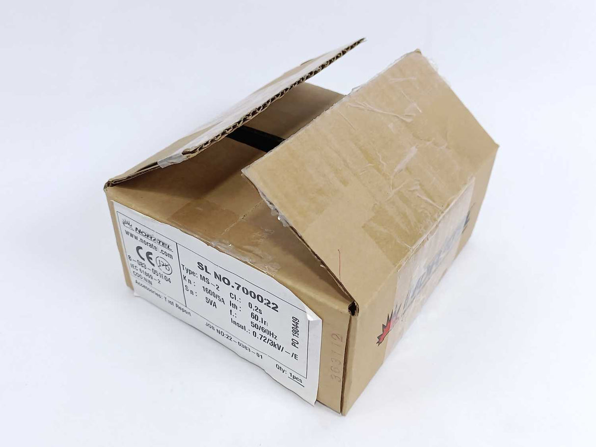 Noratel 8-083-051604 MS-2 Current Transformer 1600/5VA