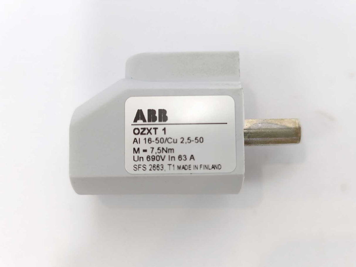 ABB 1SCA022469R6490 OZXT1/1 Terminal Clamp