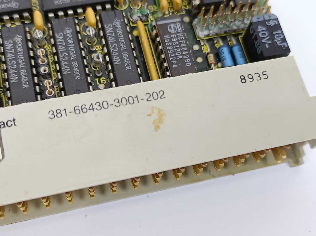 Siemens 6AB6124-0AA SICOMP MMC 216 Circuit Board