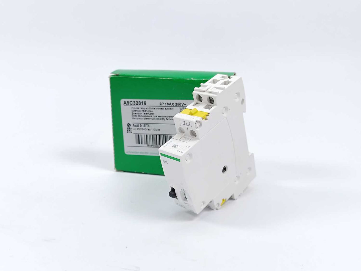 Schneider Electric A9C32816 Acti9 iETL Extension Module Uc 230/240Vac 110Vdc