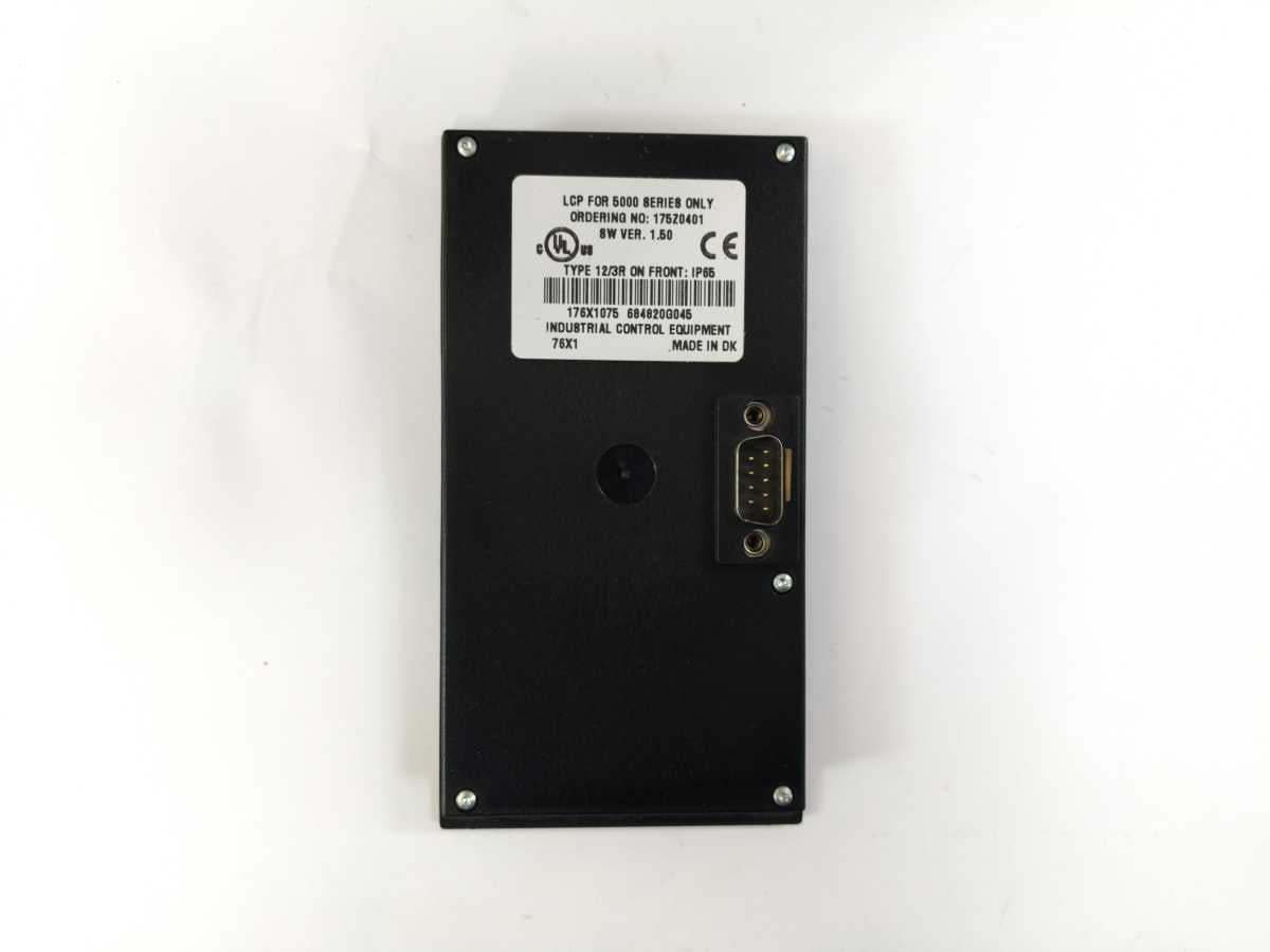 Danfoss VLT5001PT5C20STR3DLF00A00C0 175Z0119 1.7KVA Variable Frequency Drive