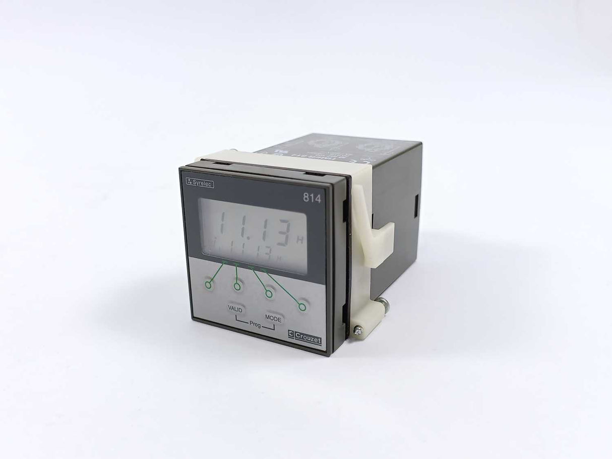 Crouzet Syrelec 88857105 Timer 814, 00,01S-9999H, 8A/250V, 50/60Hz