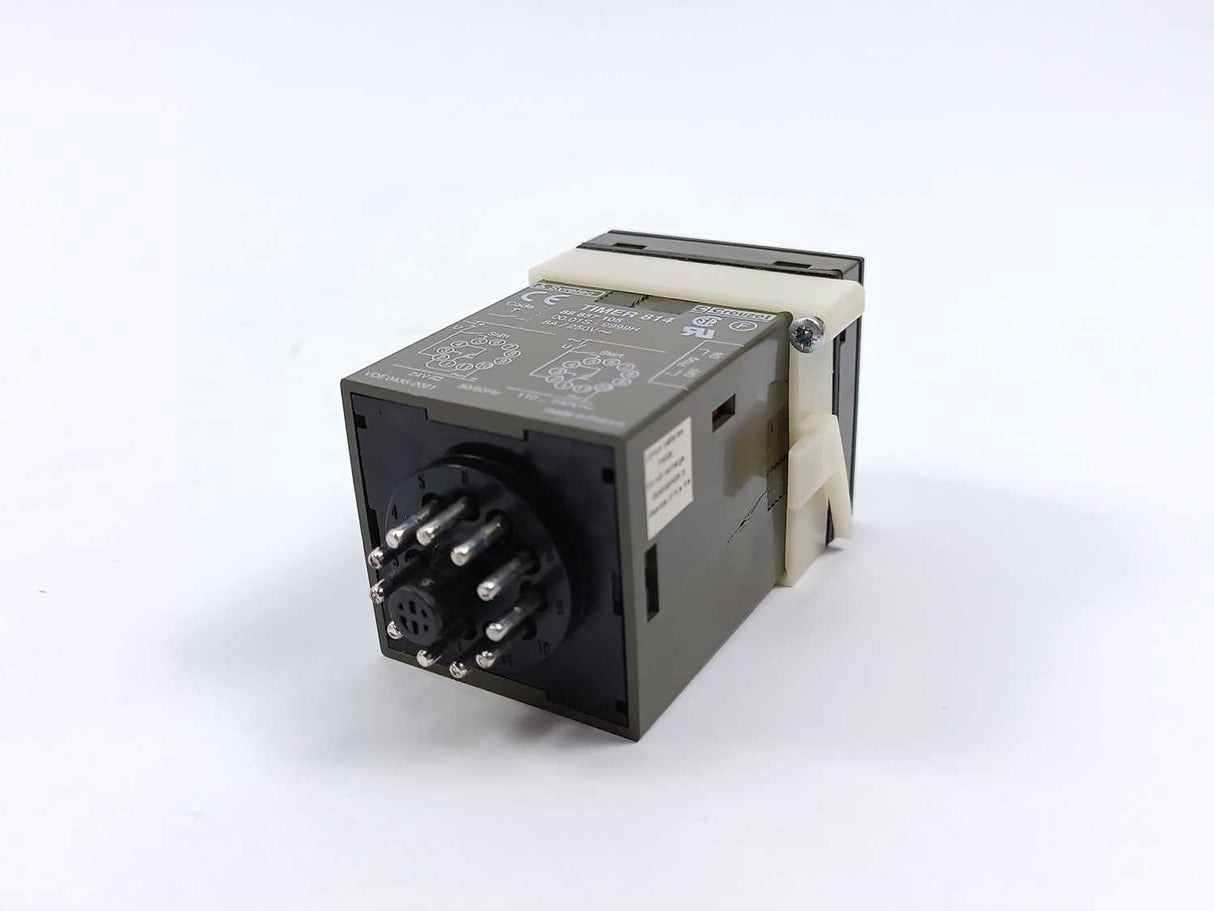 Crouzet Syrelec 88857105 Timer 814, 00,01S-9999H, 8A/250V, 50/60Hz
