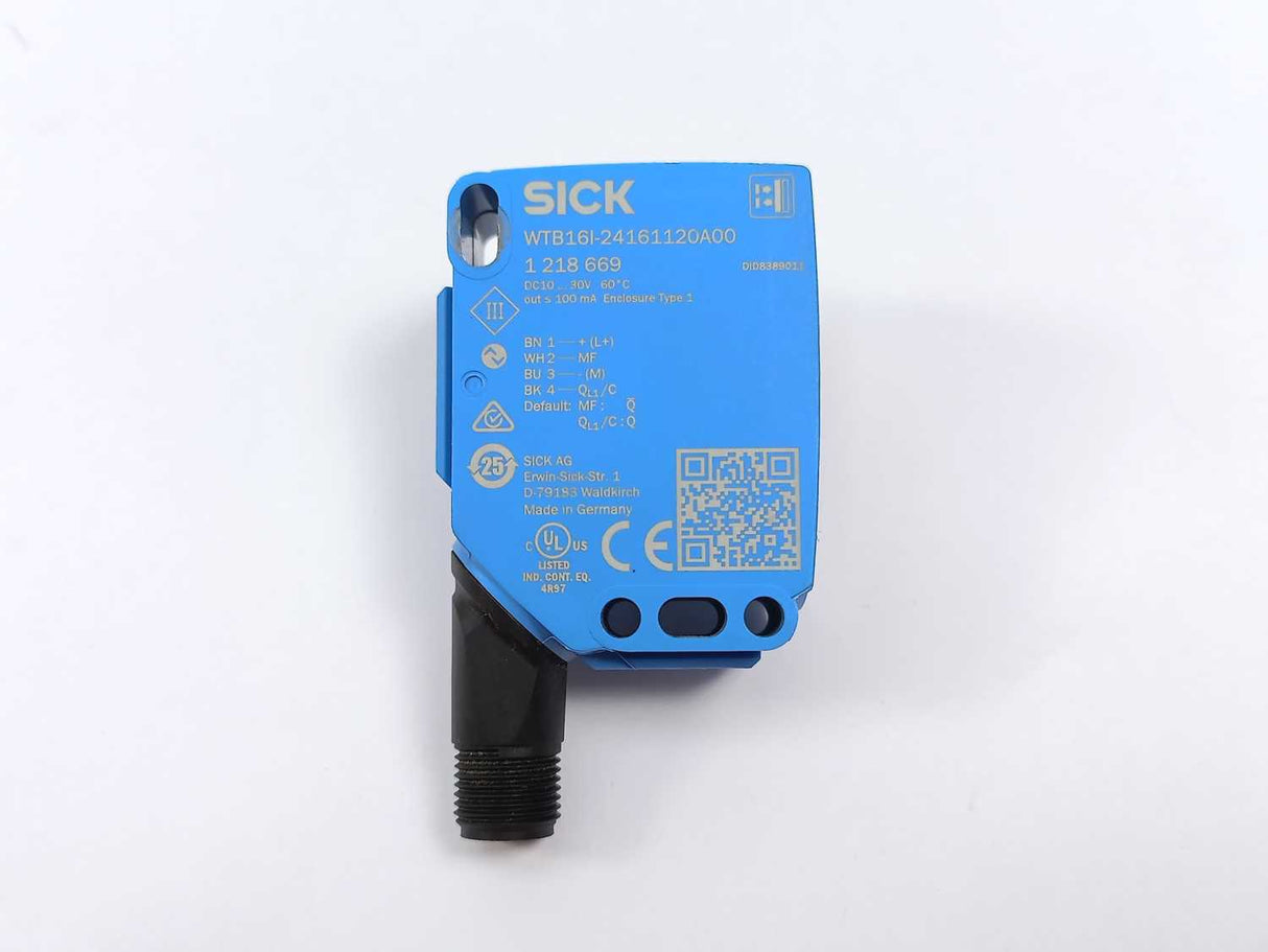 SICK 1218669 Photoelectric Sensor, WTB16I-24161120A00
