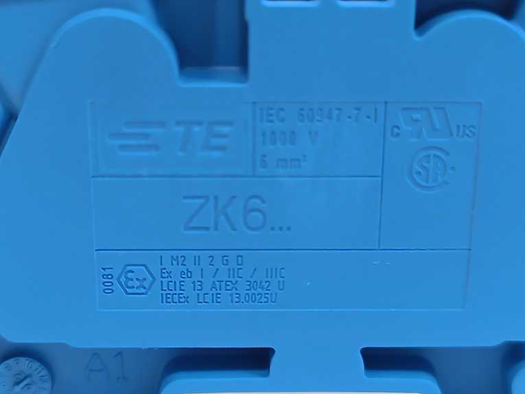 TE Connectivity 1SNK708020R0000 ZK6-BL 50 Pcs.